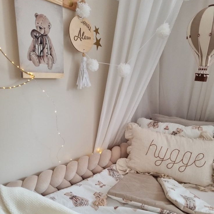 Braided Baby/Toddler Bed Bumper