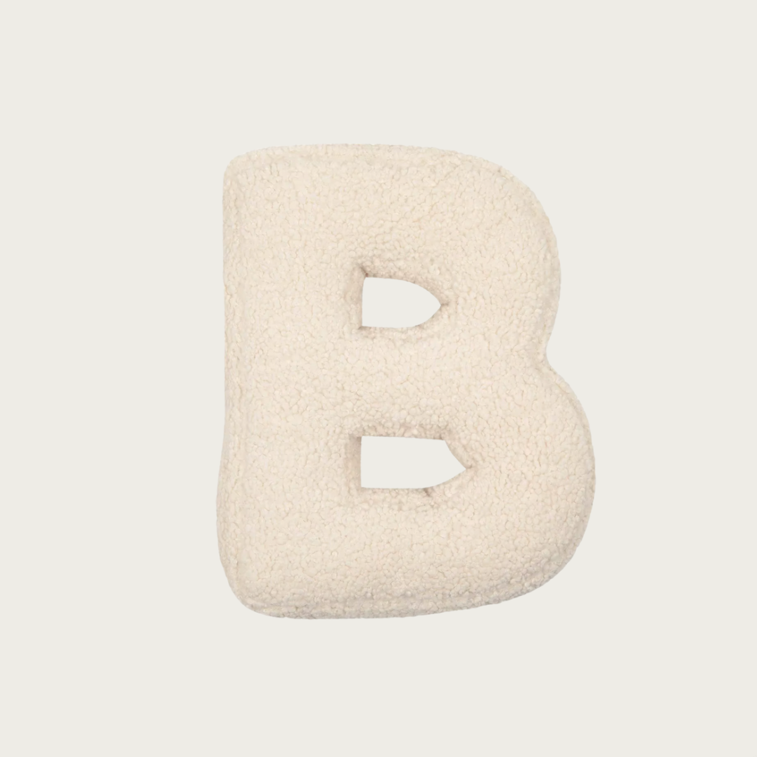 Monogram Letter Pillow