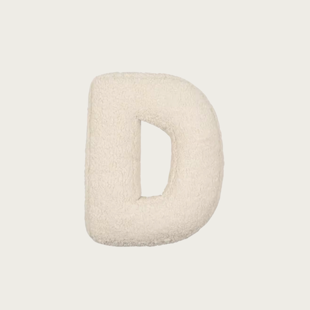 Monogram Letter Pillow