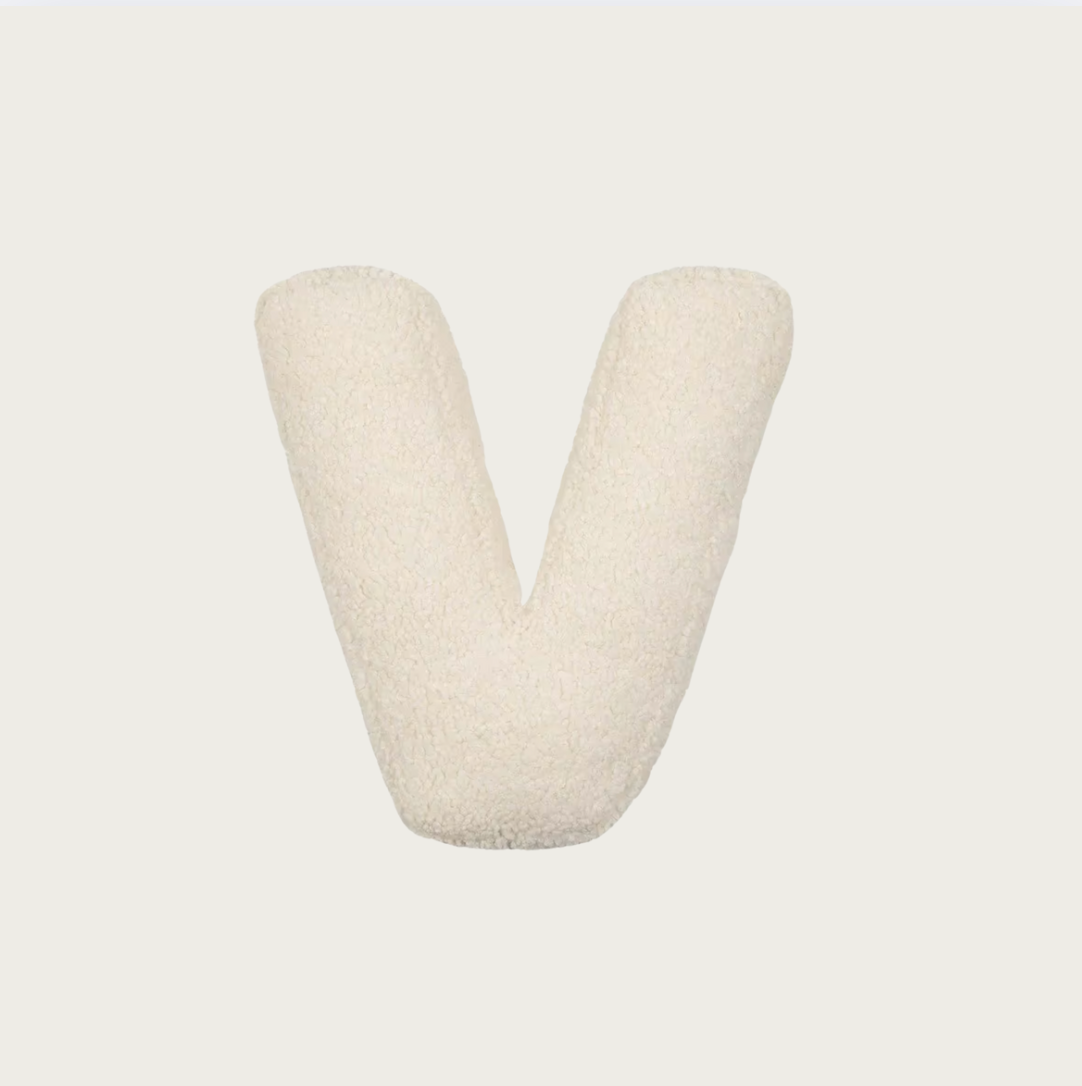 Monogram Letter Pillow