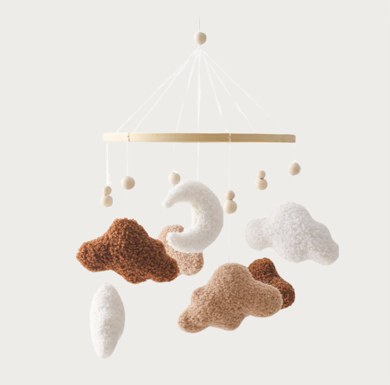 Minimalist Cloud Crib Mobile