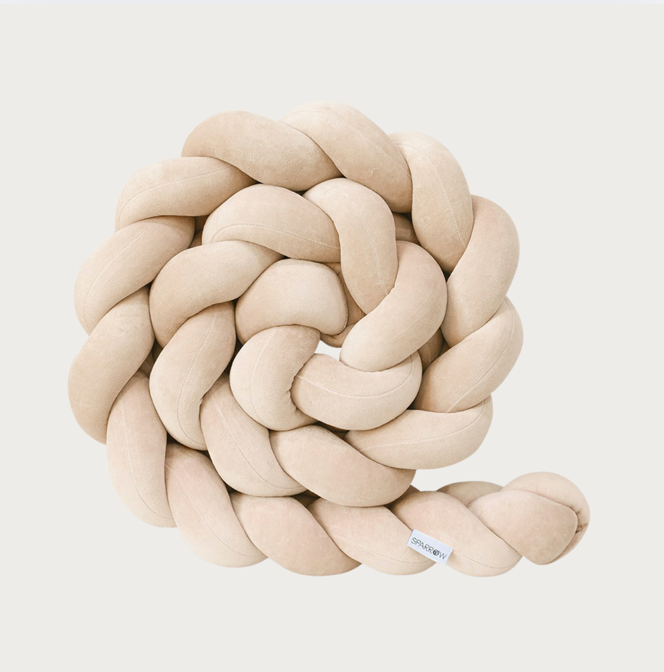 Braided Baby/Toddler Bed Bumper
