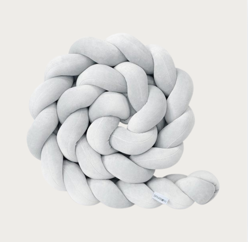 Braided Baby/Toddler Bed Bumper