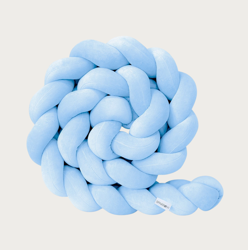 Braided Baby/Toddler Bed Bumper