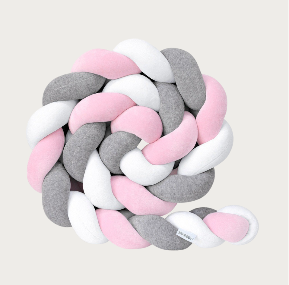 Braided Baby/Toddler Bed Bumper