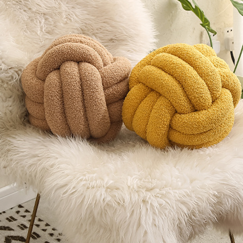 Knot Plush Pillow