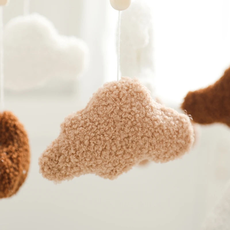 Minimalist Cloud Crib Mobile