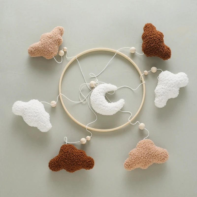 Minimalist Cloud Crib Mobile