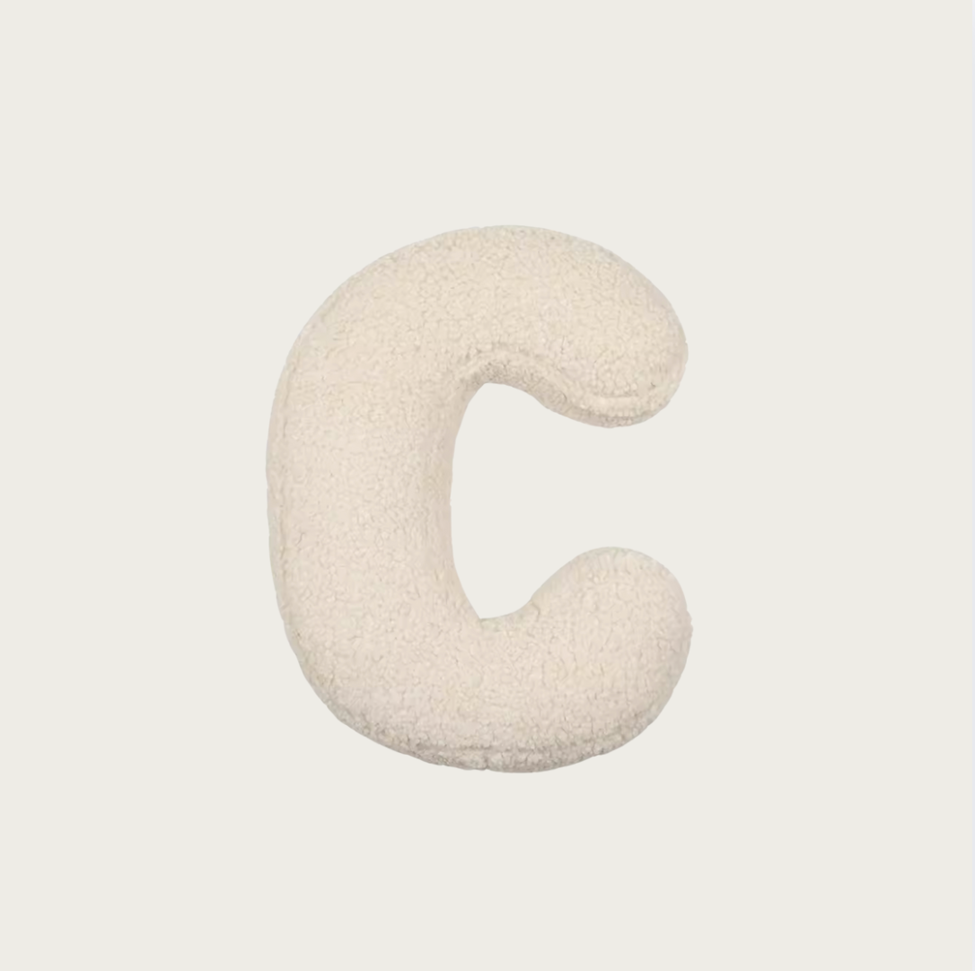 Monogram Letter Pillow
