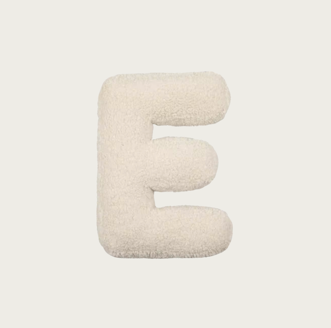 Monogram Letter Pillow