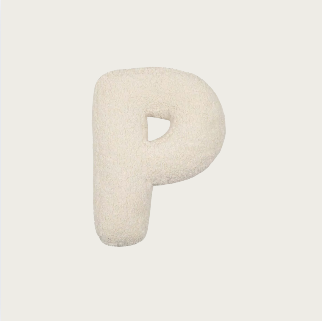 Monogram Letter Pillow