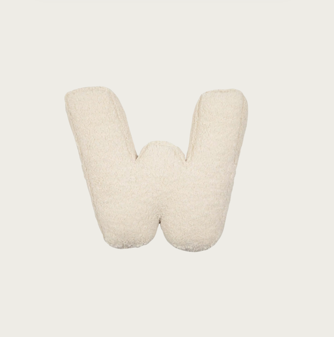 Monogram Letter Pillow